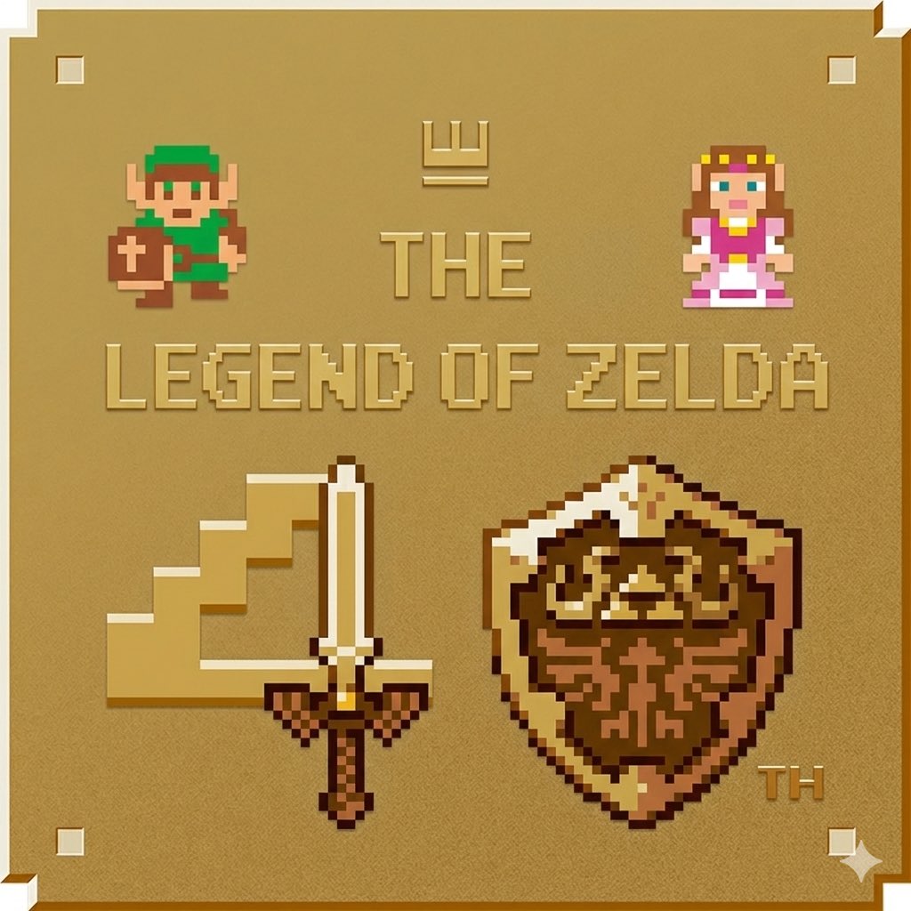 リンク、今日は何の日か知ってるよな？ \初代ゼルダの伝説発売日