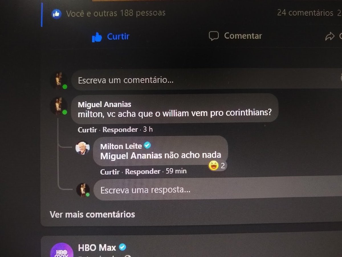 Ananiaszz's tweet photo. @futraiz_fc e quando ele respondeu um comentário meu assim kkkkkkkk https://t.co/cTNKPpqOGP
