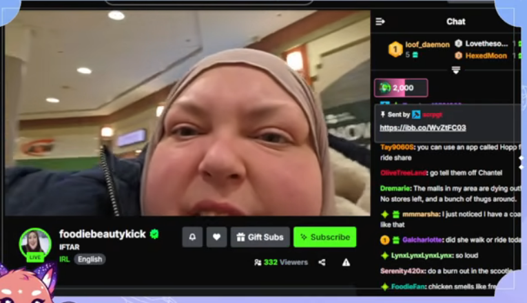 #FoodieBeauty has zero self-awareness! and zero pride or shame! She only has food. Food replaced everything that made her human. She is miles and miles past the point of no return. No one can help her, and she won't help herself. She wastes her life while others lose theirs!