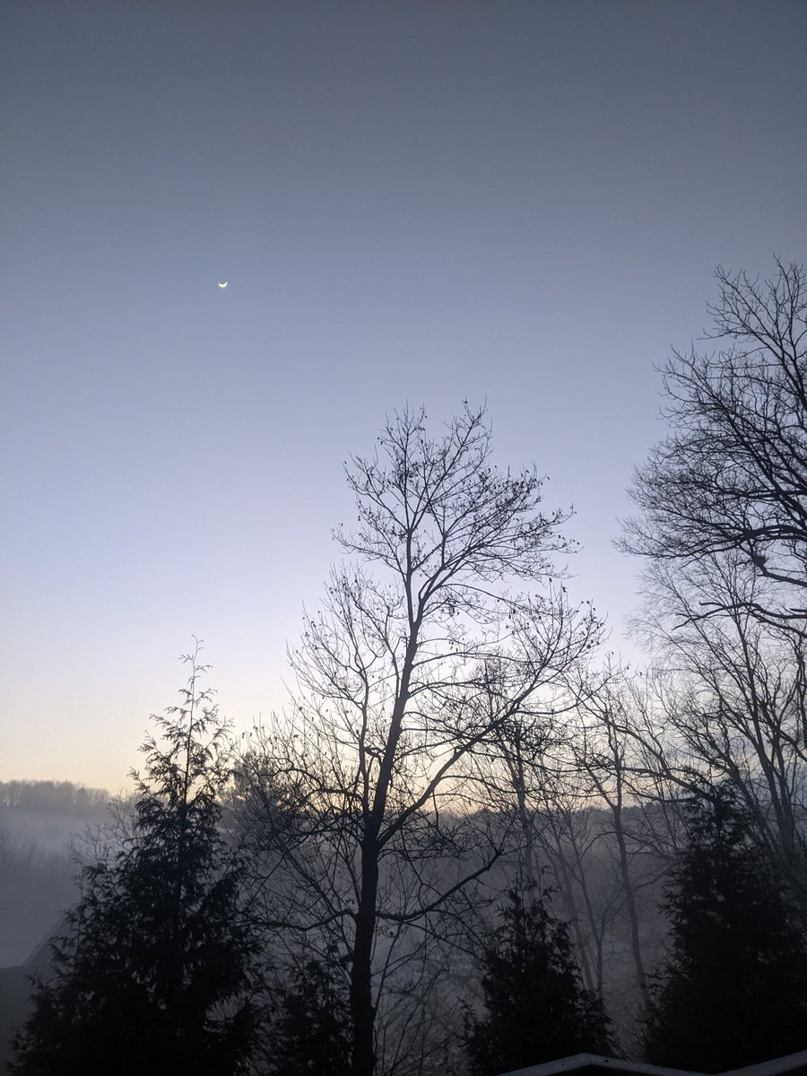 Entering the weekend with a beautiful evening.