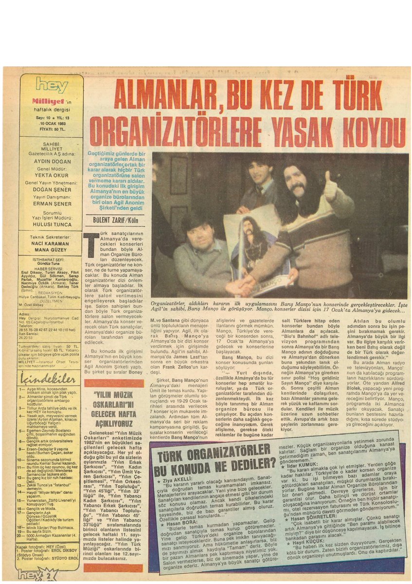 Mehmetcan198's tweet photo. #KemalSunal #AdileNaşit #PembeMutlu #İbrahimTatlıses #YaprakÖzdemiroğlu #OrhanGencebay #NeclaNazır #FerdiTayfur #BanuAlkan #DurmuşÇiğdem #MenderesSamancılar #VahdetVural #HakkıBulut #ÜmitBesen #EmelÖzçelik #AytenAlpman #YalçınÖzden #BarışManço #Ocak #1983yılı @tchulya80 @_Arsiv_ https://t.co/FDgVFW4Gpm