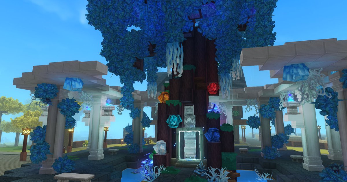 Community #Hytale Feature Friday!

Come visit the Golden Moon town on Driftvale (NA), we hear they've been working hard on their market street🥳!