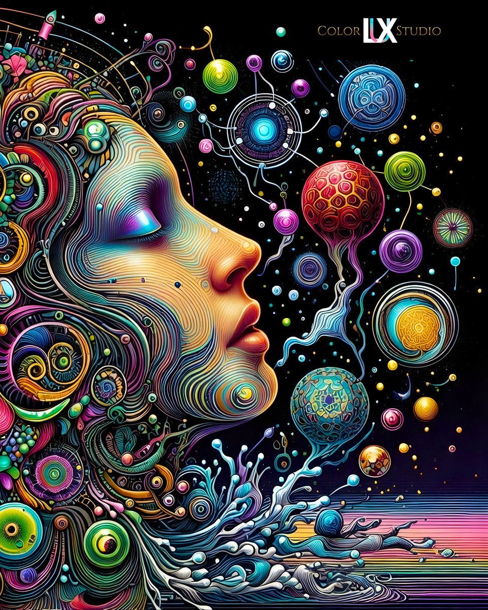 The Void unfurls like a boundless tapestry of stardust &amp; silence, beckoning the soul into infinite embrace.

Where our true colors offer beginning, a chalice of awe to drink of beauty &amp; being.

Poetry For Humanity  
The Void  
Lux Color Studio 🌑✨