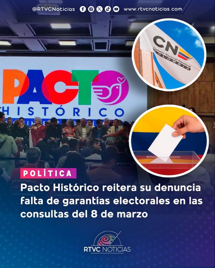ElizbethCristi7's tweet photo. #DemocraciaEnAlerta Presuntamente estaría circulando información sobre un posible intento de inflar la votación de Paloma Valencia, y el nombre de Álvaro Hernán Prada suena en esos rumores.

Presidente @petrogustavo, ojo aquí mire lo que están diciendo. El voto no se infla, se respeta. Colombia exige transparencia y garantías.