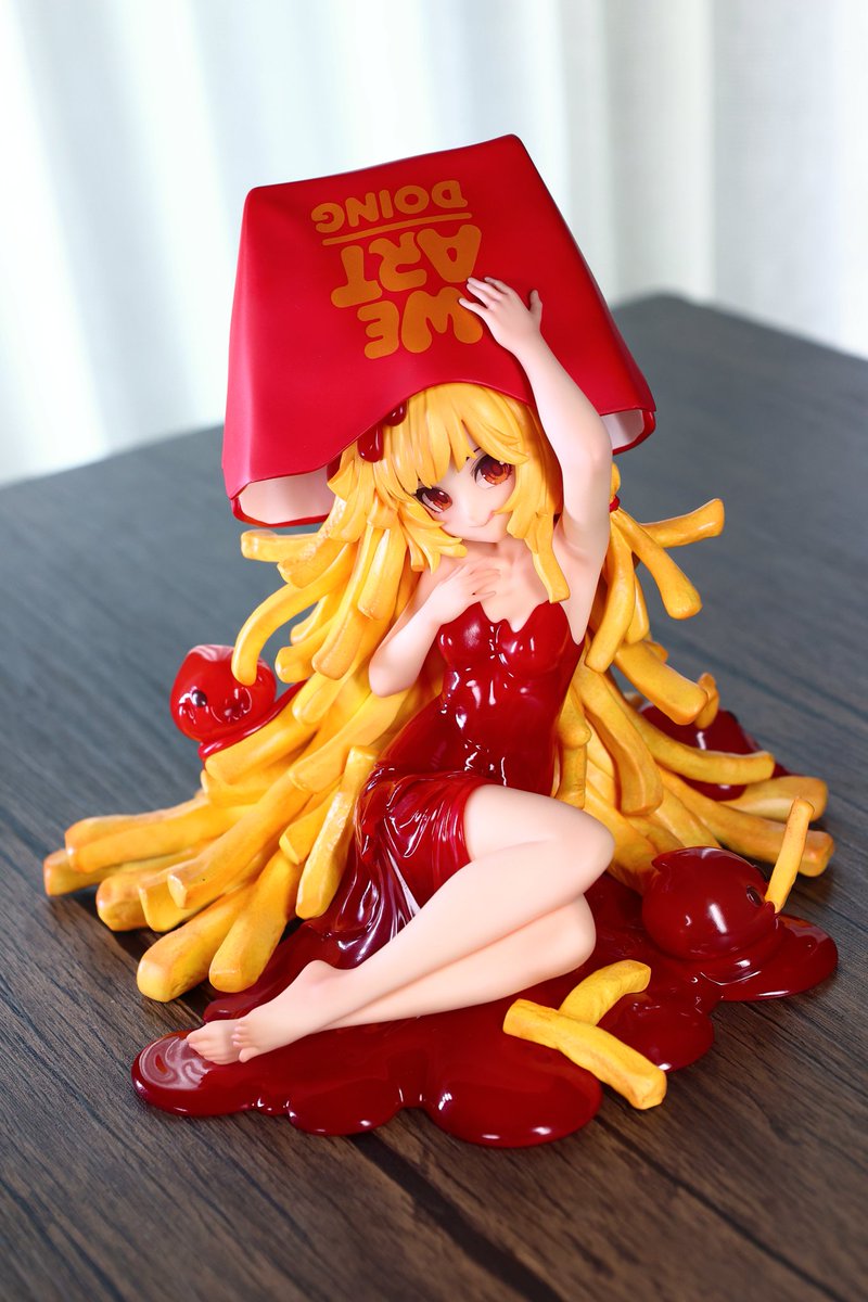WeArtDoing's tweet image. Golden, crispy, and sprinkled with a little magic.
Snack time, but make it magical. 🍟✨
Fries Fairies are in stock now！
Click to get yours👉
sanktoys.com/products/sleep…

#fries  #tomatoes  #animegirl #arttoy #designertoy #fairy #wasabi #weartdoing