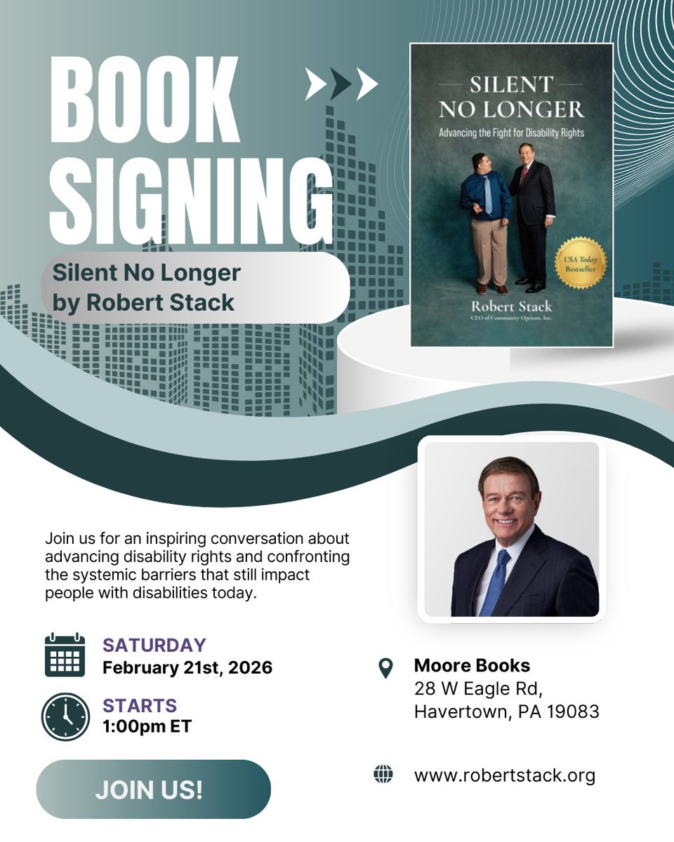 COINATIONAL's tweet photo. You’re invited! Robert Stack will be at Moore Books in Havertown, PA for a reading of Silent No Longer. Join us for an inspiring evening of conversation and community. 📖

#SilentNoLonger #AuthorEvent #CommunityOptions https://t.co/0gShGfi74C