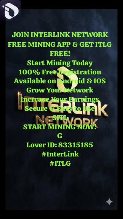 lova38359's tweet photo. Increase your earning potential by building an active team and staying consistent.
#Interlink #ITLG #ITLX #ITL #InterLinkAmbassador
@C_Interlinklabs @kv_interlink @reina_itl @inter_link @itlx_defi
@arunaknowledge https://t.co/cnmFE1WEPO