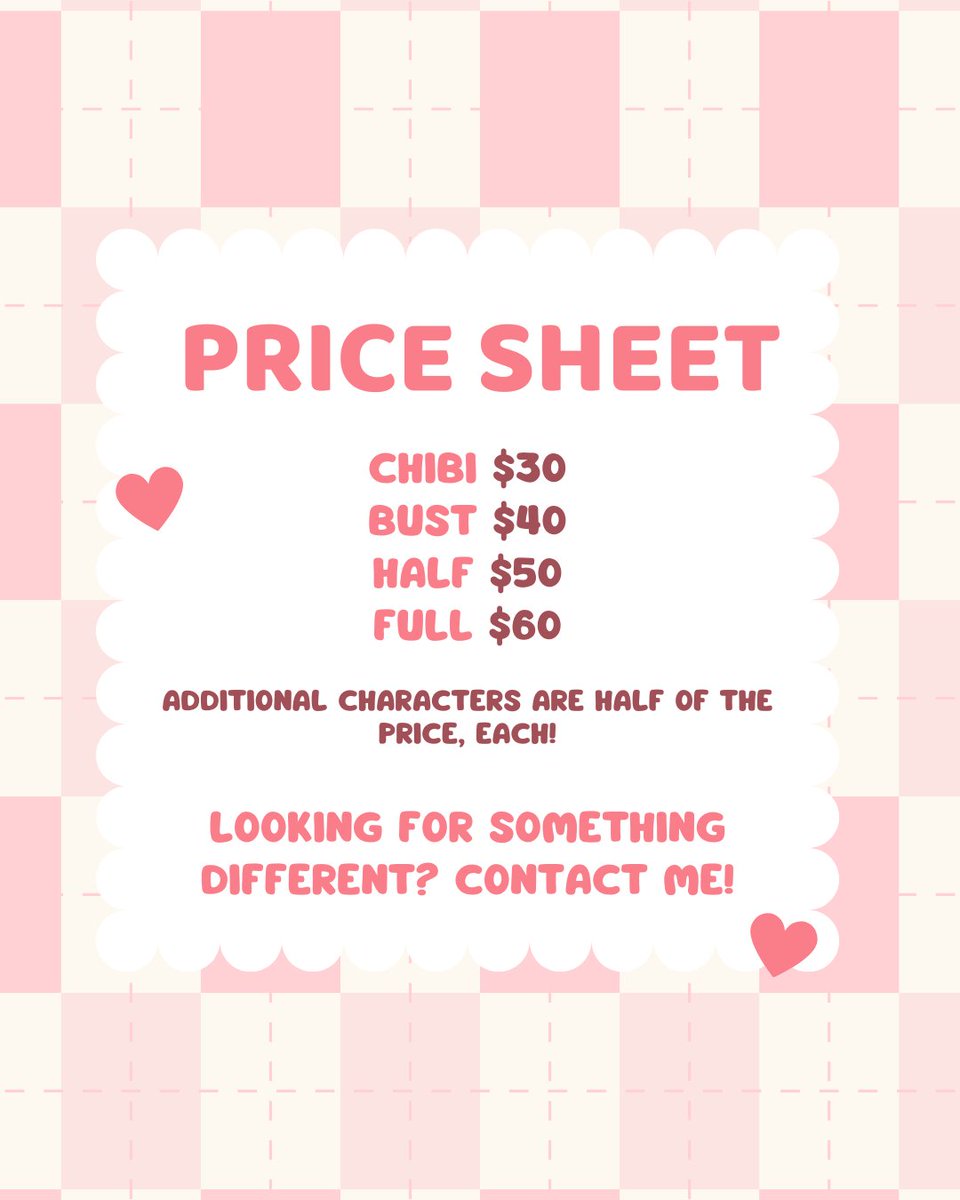 hey lovelies my comms are open!! i need to pay rent!
pls consider sharing around if u cant buy!

lywnx.crd.co