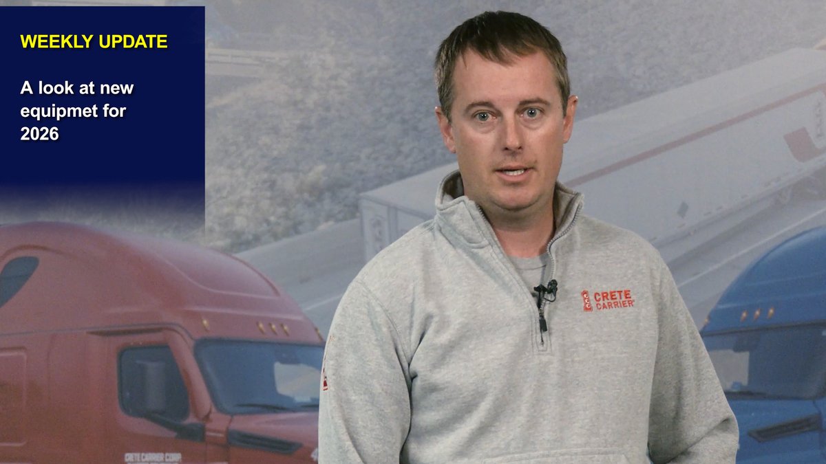 CreteCarrier's tweet photo. Winston runs down the latest info on purchases of new trucks and trailers. Take a minute to get up to speed ☺️. https://t.co/S4sAQUlUVf
#trucking #trucker #supplychain https://t.co/UUJ2mfwoS2