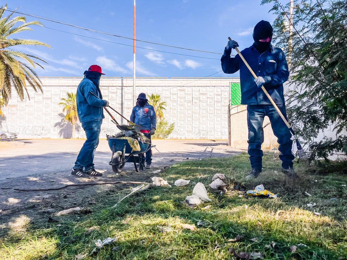 Se realizaron trabajos de mantenimiento en la Colonia Nuevo Los Álamos. Personal de la Dirección de Servicios Públicos estuvo presente en la zona llevando a cabo acciones para mejorar los espacios de nuestra comunidad.

#ElCorazónDeLaTransformación