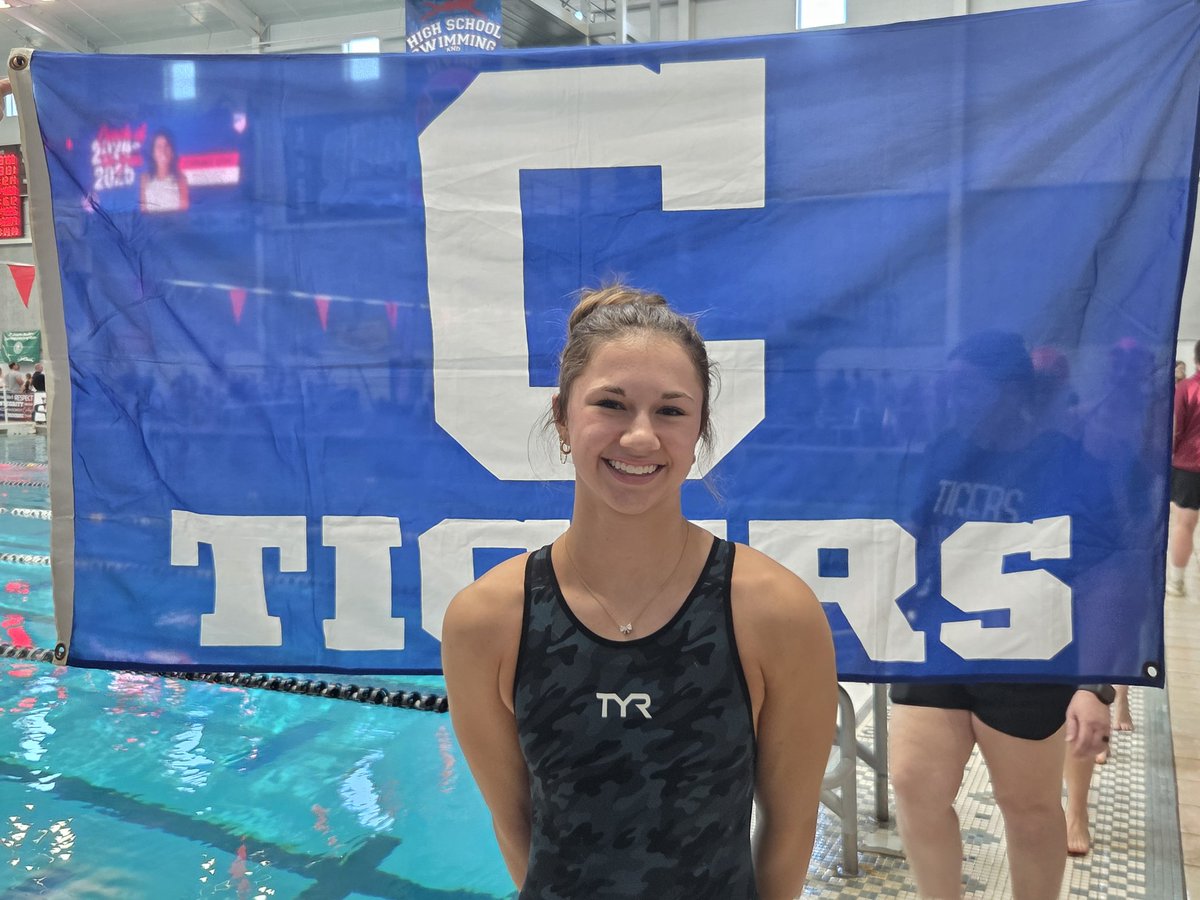 coachbmcbride's tweet photo. Carthage High School Senior, Olivia Manning, swims a lifetime best in the 200 Individual Medley going a 2:19.41 placing 23rd. WAY TO GO O! https://t.co/xD3MnqUAb4