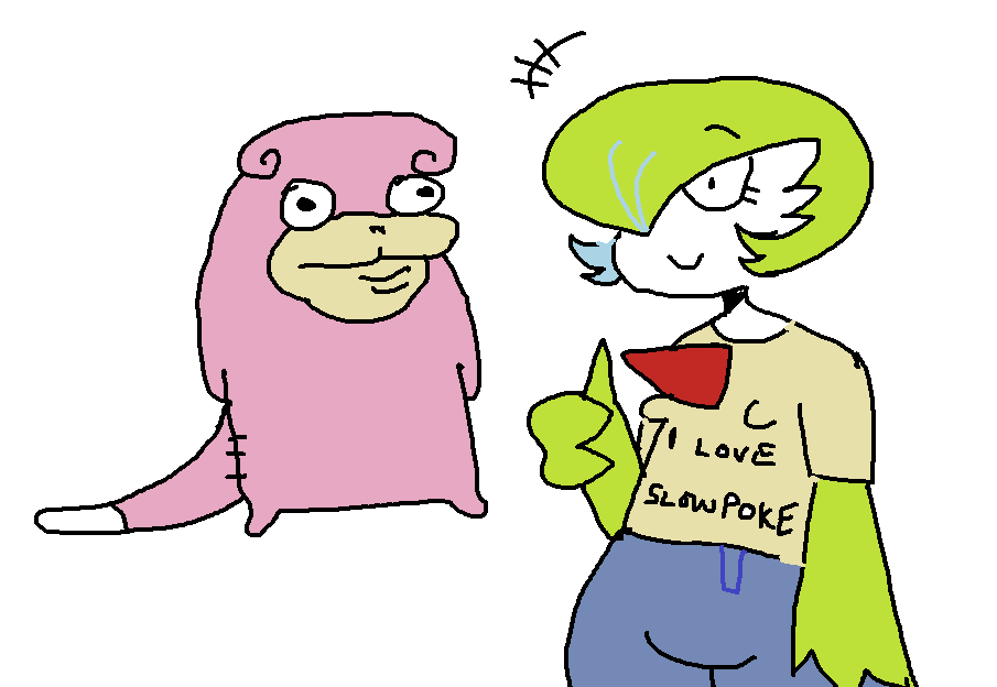 used a random pokemon generator today and drew some awesome pokemon