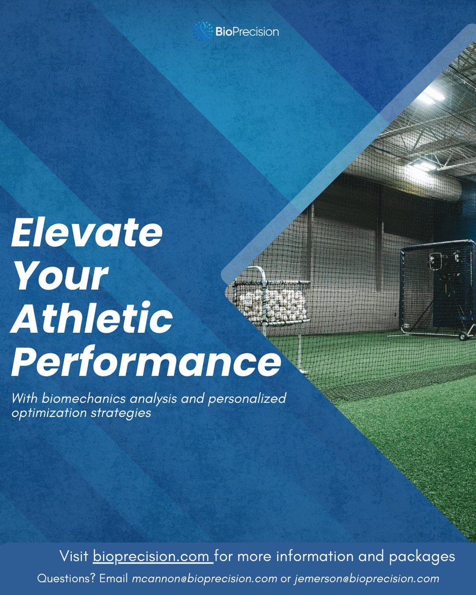 At BioPrecision we are dedicated to helping athletes reach their peak potential through innovative data-driven solutions. We enhance athletic performance of high school, collegiate, amateur, and professional baseball players.
