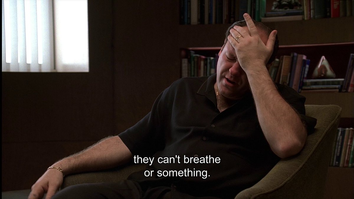 Every The Sopranos Frame In Order tweet media