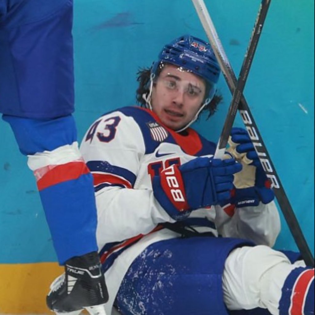 He is exhibiting baby punch behavior with how scared he is