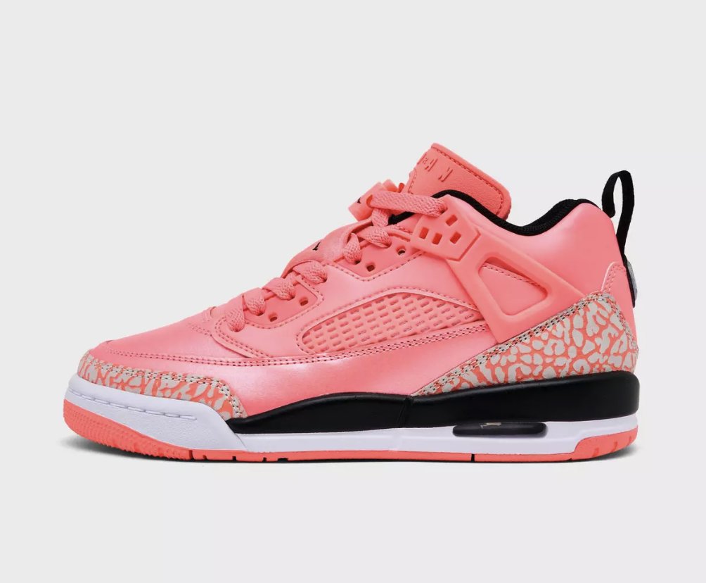 finish line pink jordans