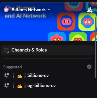 Two new CV channels are now live on the <a href="/billions_ntwk/">Billions</a> Discord.

No more waiting for nominations active contributors can now submit their own CV.

Accepted formats: Notion, Google Docs, Canva.

Stay active. Keep building.