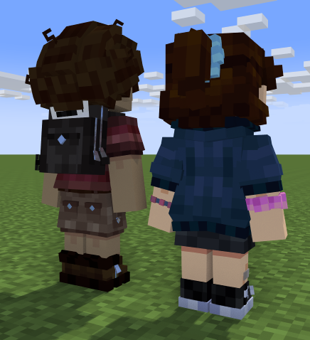 YourFriendBrand's tweet photo. Posting this a little bit late but here's the kid models I made for a big project this year, expect some progress soon!

Huge thanks to @kingslyreallife for helping with designs &amp; @JacksieB for shading help on Gabriel!

#Minecraft #mineimator #3DModel #OC https://t.co/BSfpMjAA15