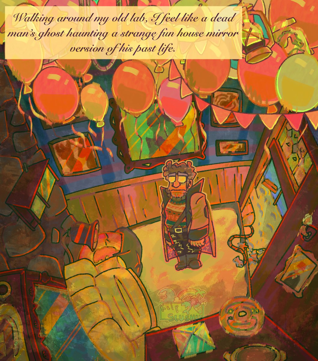 drew something based on one of my favorite quotes from Journal 3 😛

#GravityFalls #StanfordPines