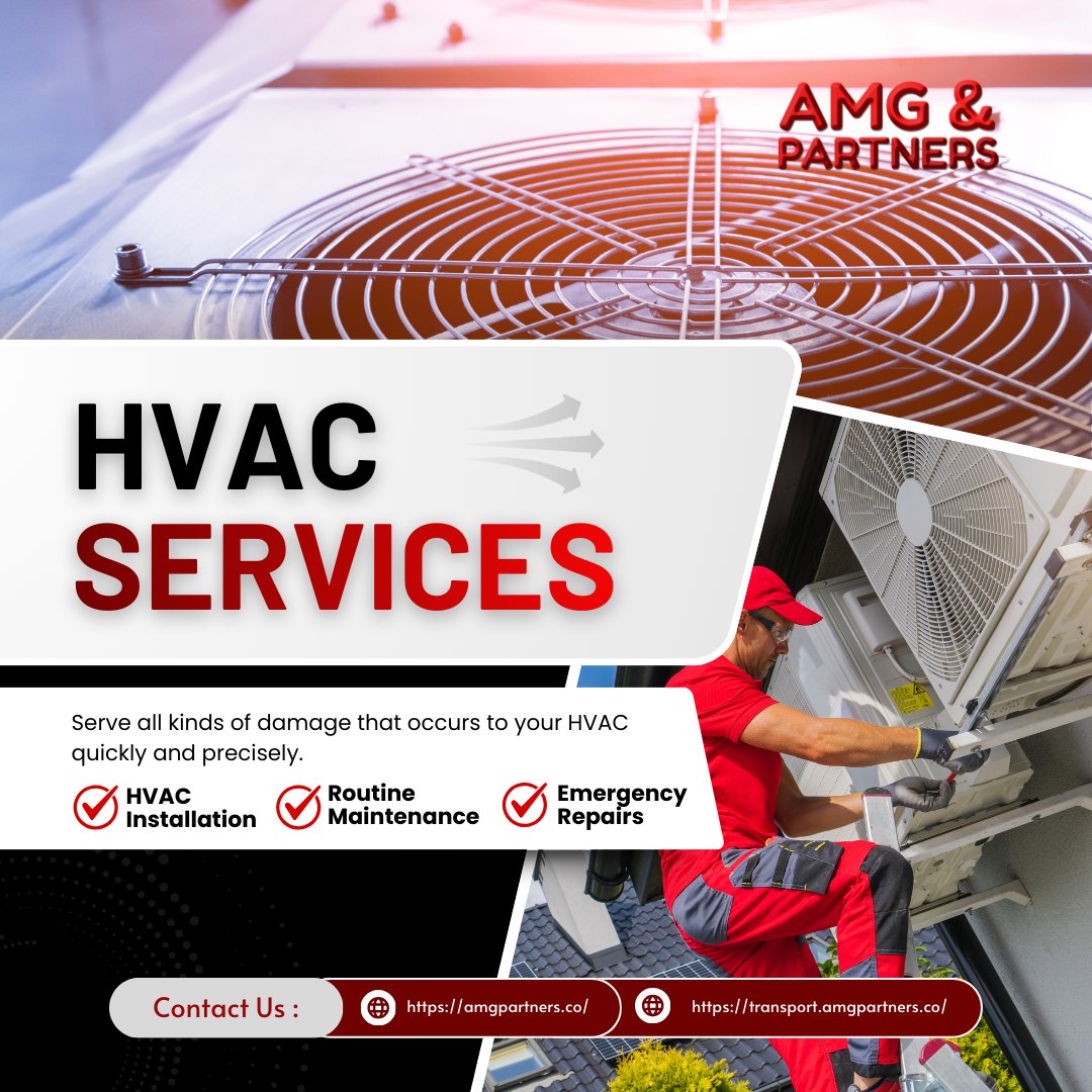 amgnpartners's tweet image. Reliable HVAC solutions you can trust—expert installation, routine maintenance, and fast emergency repairs to keep your system running at peak performance.

#HVACServices #AirConditioningExperts #ReliableSolutions