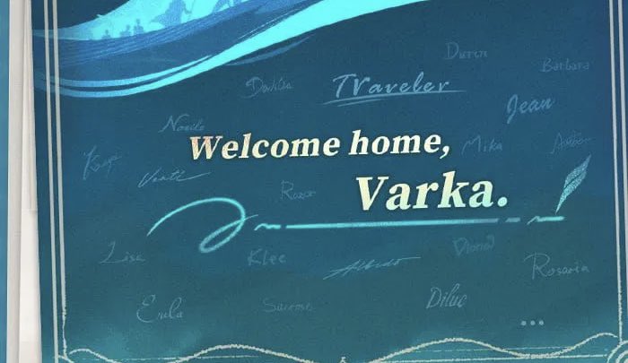 Welcome home, Varka 🥹🥹🥹
#GenshinImpact #原神 #원신