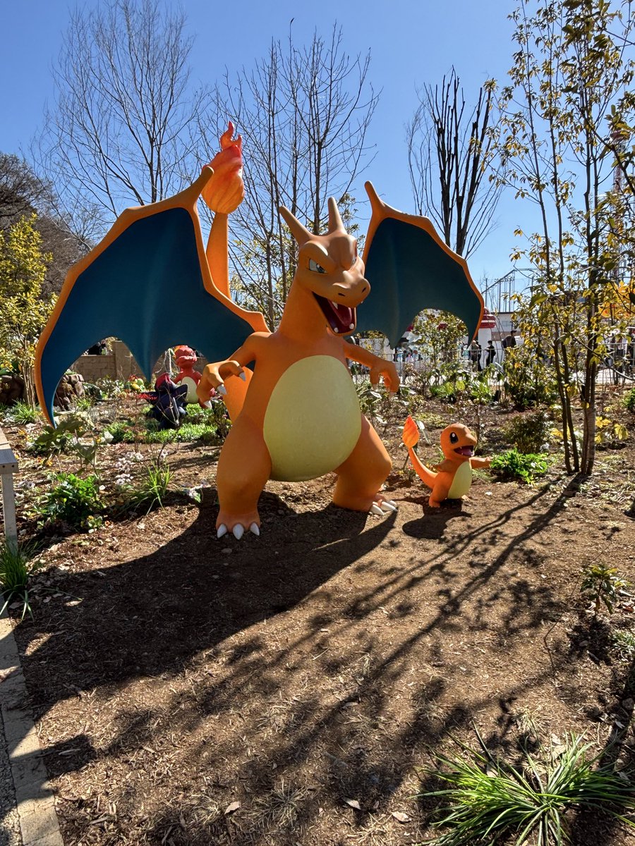 リザードンの全てがかわいい……… #ポケパーク #ポケパークカントー