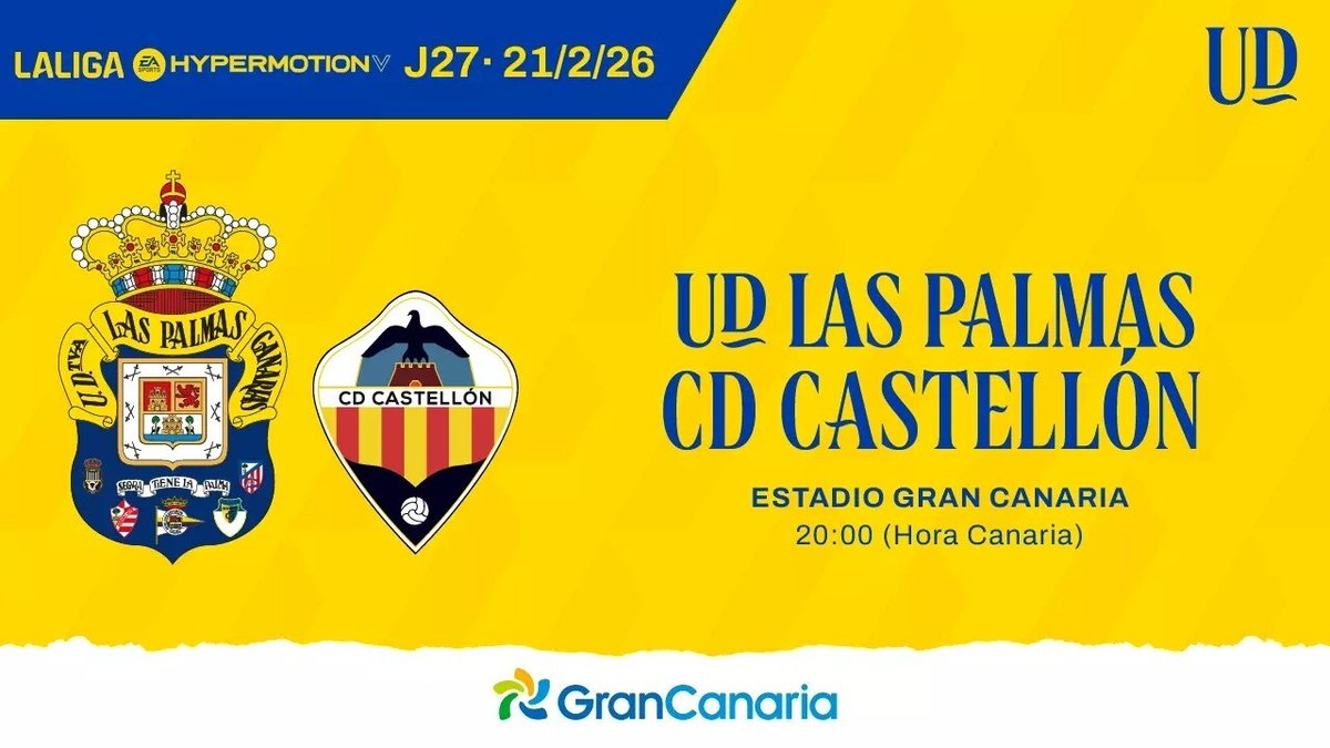 Hoy es sábado, hoy es #MatchDay y juega el líder de <a href="/LaLiga2/">LALIGA HYPERMOTION</a> 
Que nada nos quite la ilusión, partido complicado, todo los son, pero hay que salir al Gran Canaria a aprovechar inercias y a llevarnos un +3️⃣ de prestigio. Será muy complicado, sí, pero #Ysi 
#PPO