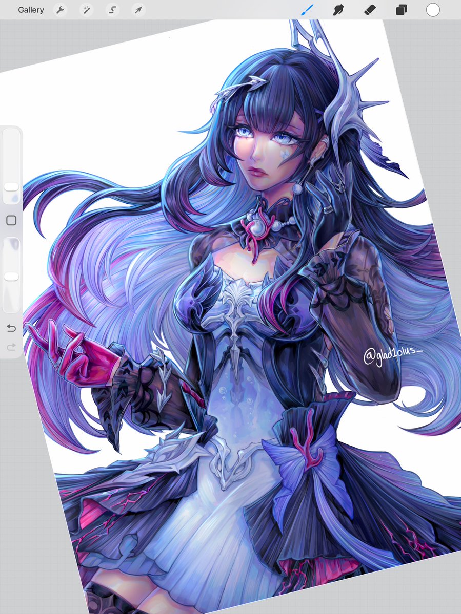 Have to do the background now but I would genuinely rather play fua in 2026

#art #hysilens #HonkaiStarRail