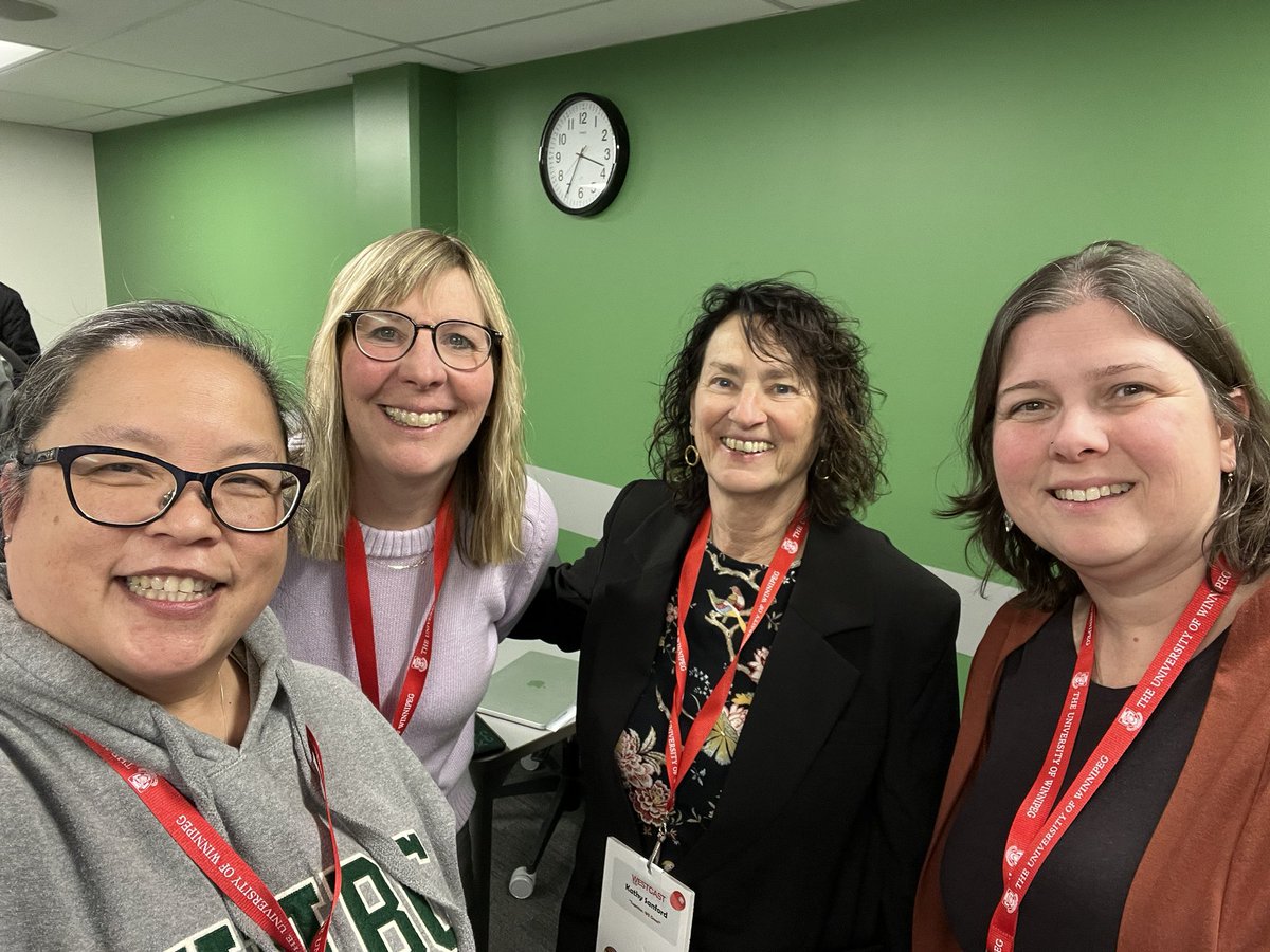 ChristineYH's tweet photo. Yup. Had a great time at #WestCAST2026 at the University of Winnipeg. #UNBCED #BCTEN https://t.co/VjeCI0zvBs