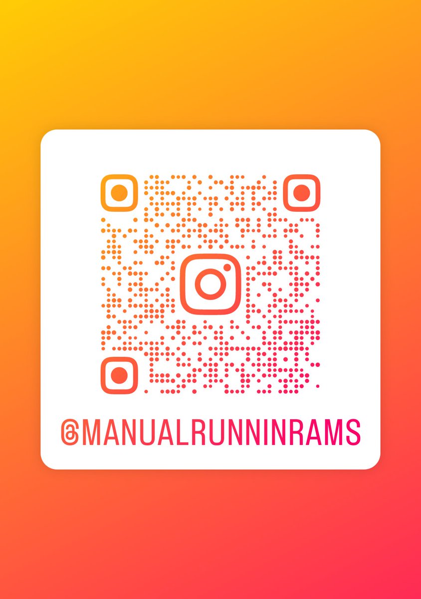 Chicago Circuit tomorrow. 

We will LIVE STREAM on our Instagram. Join us Ram Family! 

instagram.com/manualrunninra…