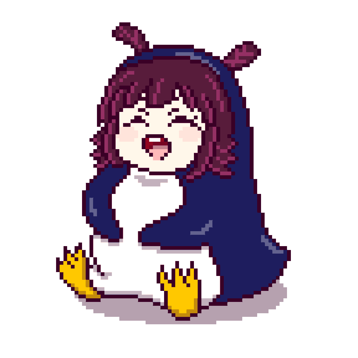 今晩タマ誕生日絵をアップしますがその時私は寝ているでしょう。