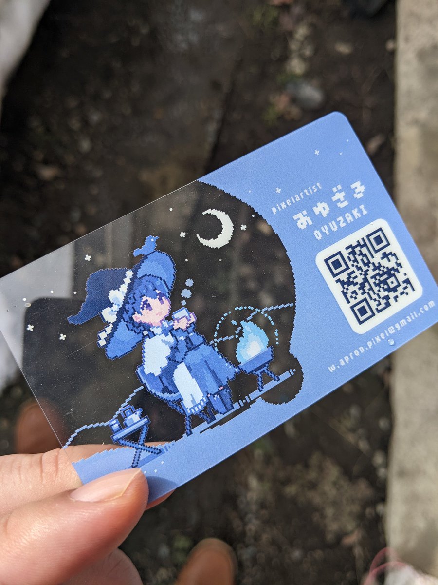 さらに新しい名刺出来ました！今回は自分の趣味をテーマにしています