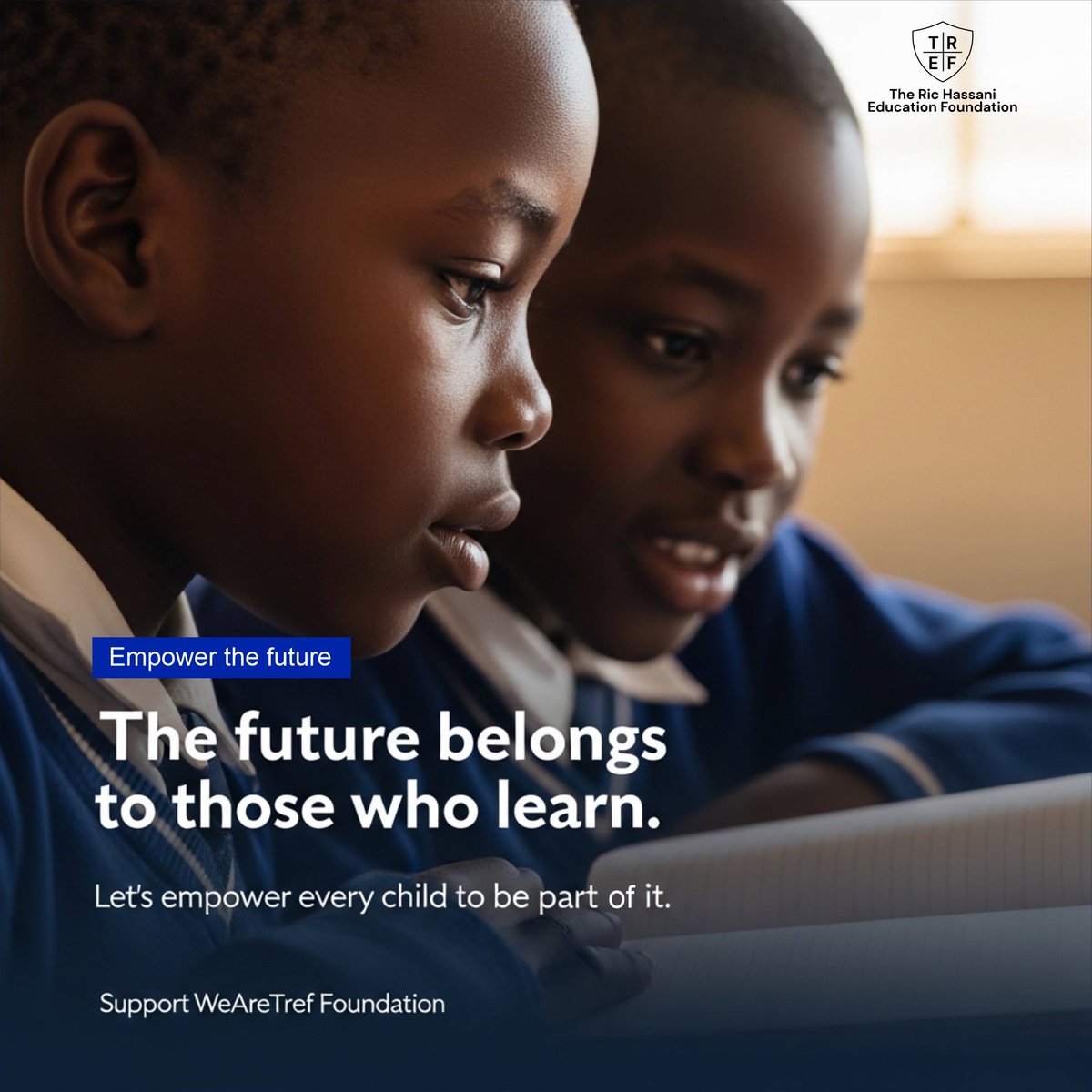 wearetref's tweet photo. Empower the future! https://t.co/qMGRP1uUGf