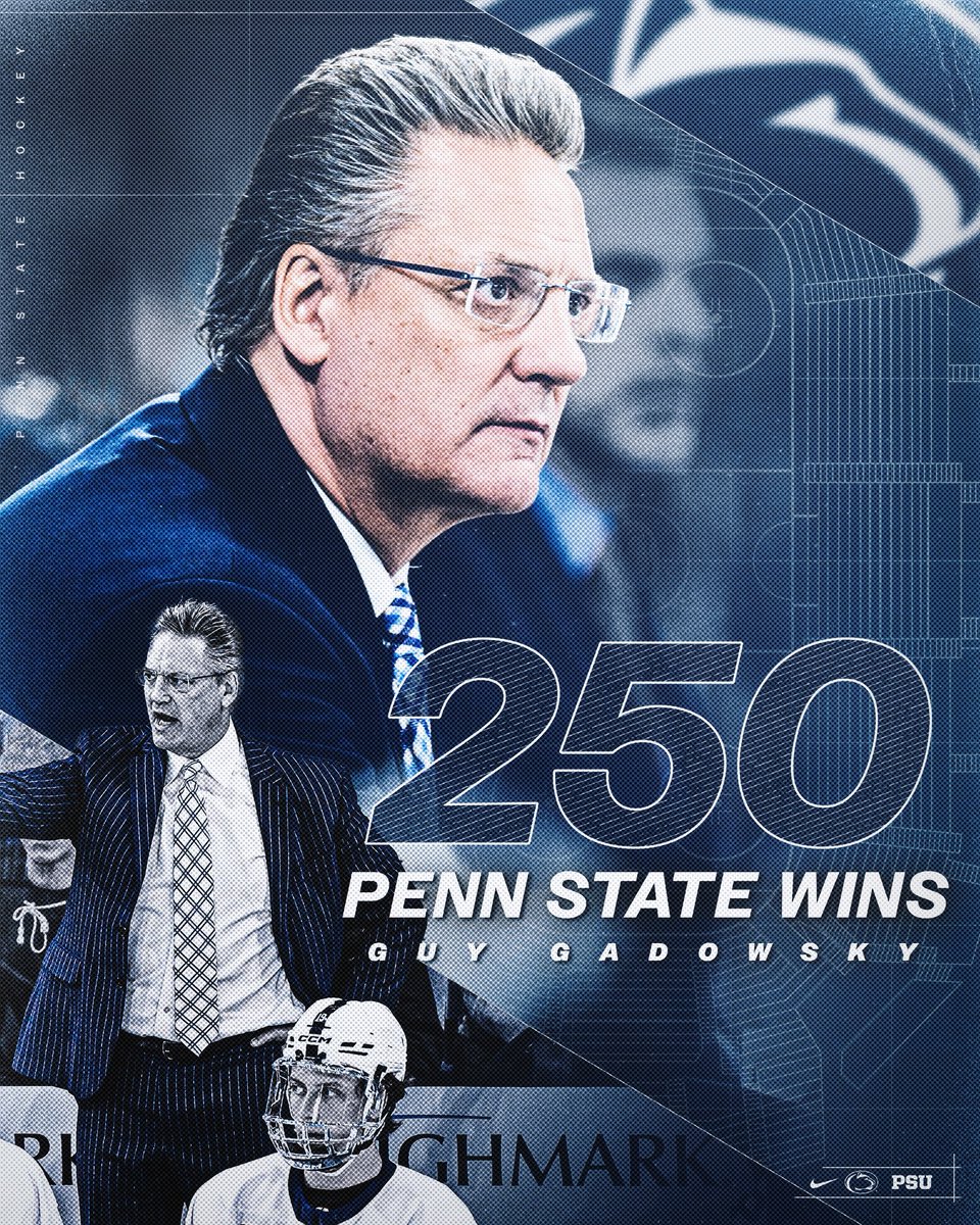 PennStateMHKY's tweet photo. Win No. 2️⃣5️⃣0️⃣ in program history!! 😤

#WeAre #HockeyValley https://t.co/Kc8BnQ653k