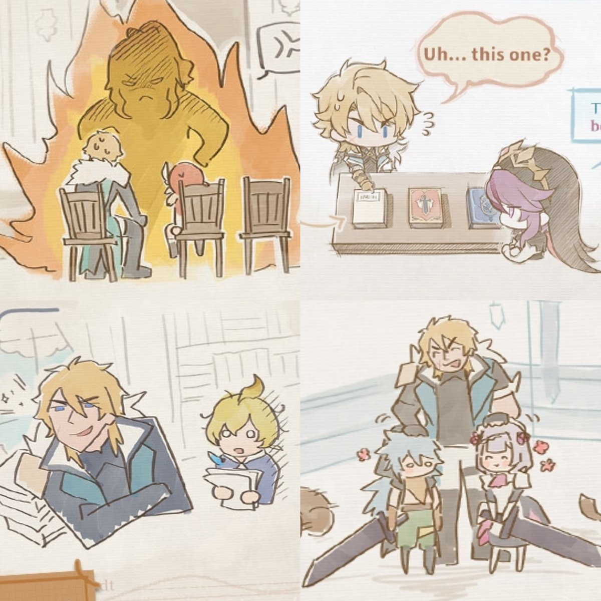 he’s such a dad im crying 😭😭