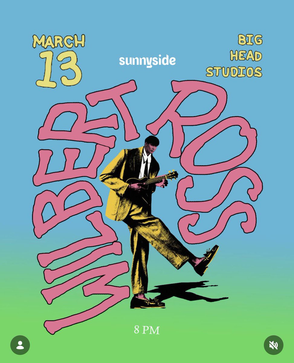 wilbertrosss's tweet image. 🚨wilbert ross on sunnyside—march 13, 2026!

source: instagram.com/p/DVAM-DyjxdY/…