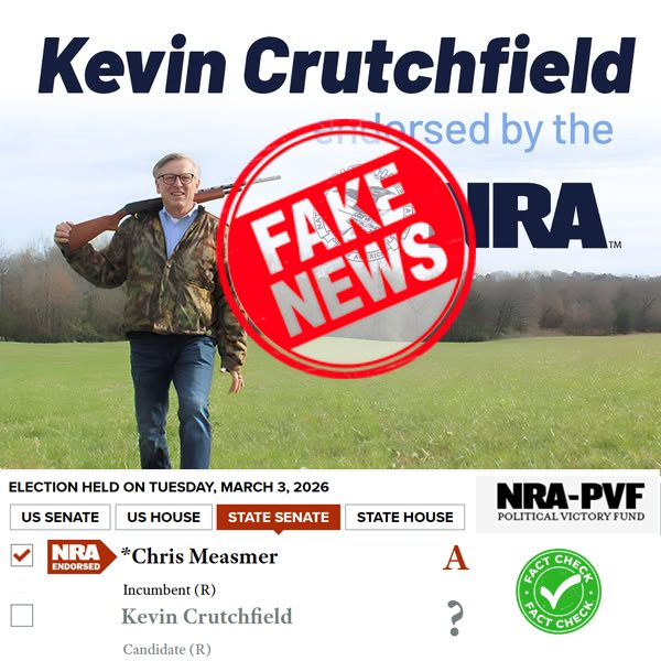 Senator Chris Measmer tweet media