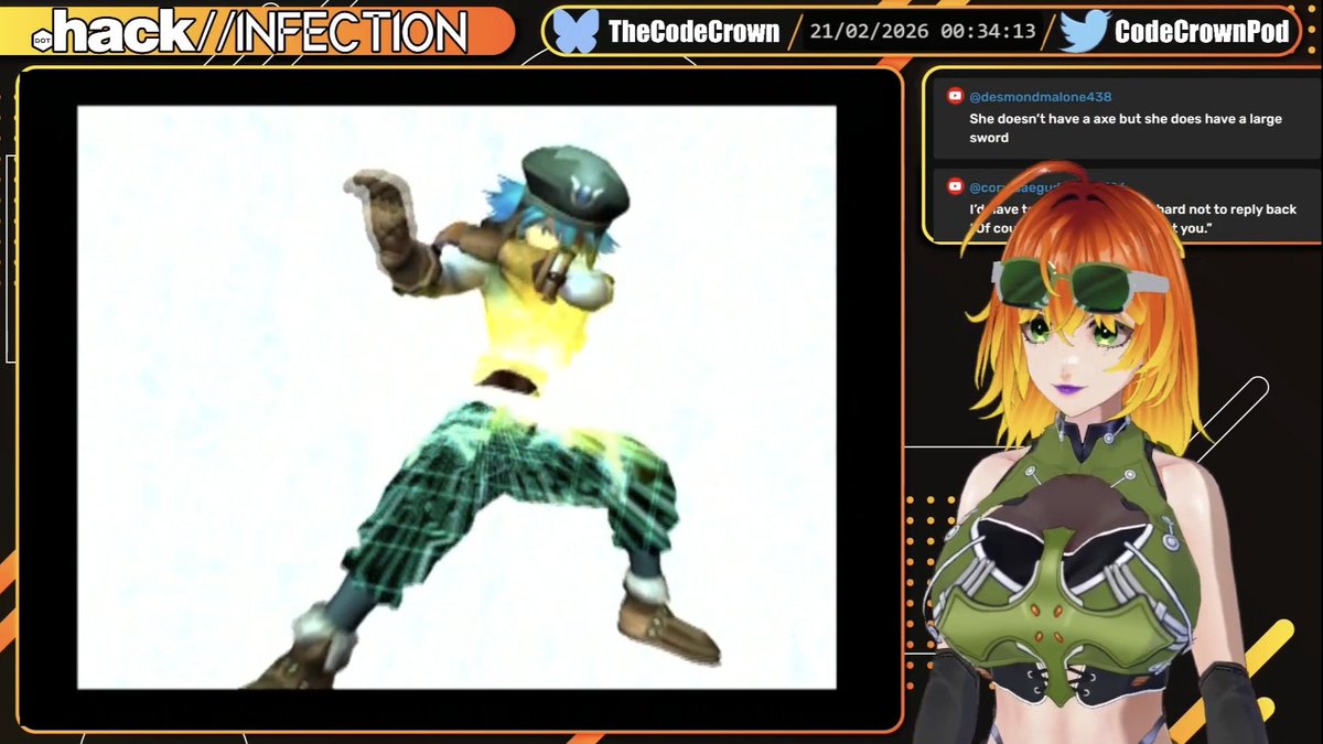 CodeCrownPod's tweet photo. #dothack #dothackINFECTION
It's been a long day in "The World" https://t.co/fOjth2Tvo3