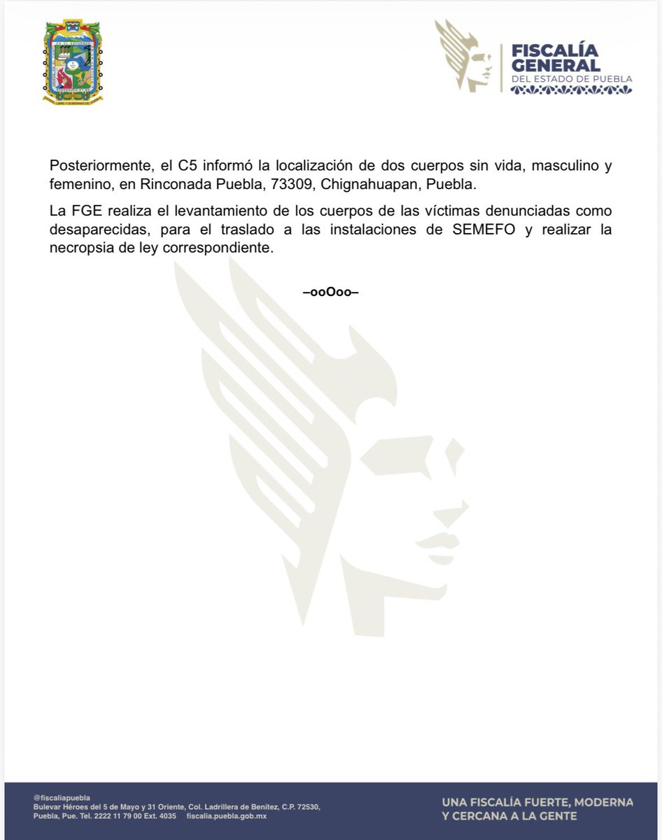 MariLoliPellon's tweet photo. Terrible el resultado tras la desaparición de Karina y Alexandro en #Puebla mi sentido pésame 💐 a familiares y seres queridos. Sin palabras. https://t.co/tG49RCgj4V