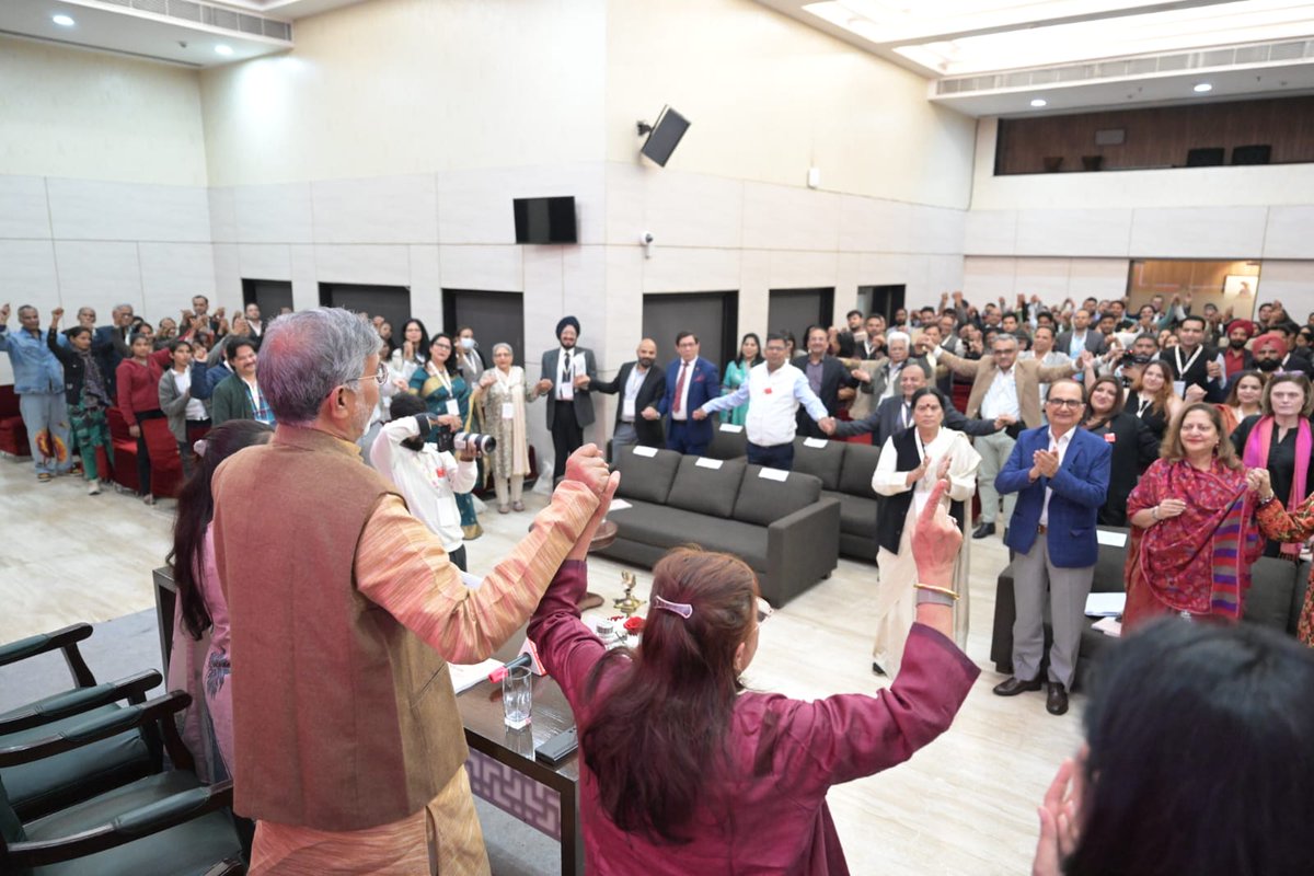 My heartiest gratitude to dear brother <a href="/Infosys_nmurthy/">Narayana Murthy</a> ji, the legendary father of Information Technology sector in India, for launching “Seeds of Compassion”—an academic research study conducted by Ashoka University’s Centre for Social and Behaviour Change, examining the impact