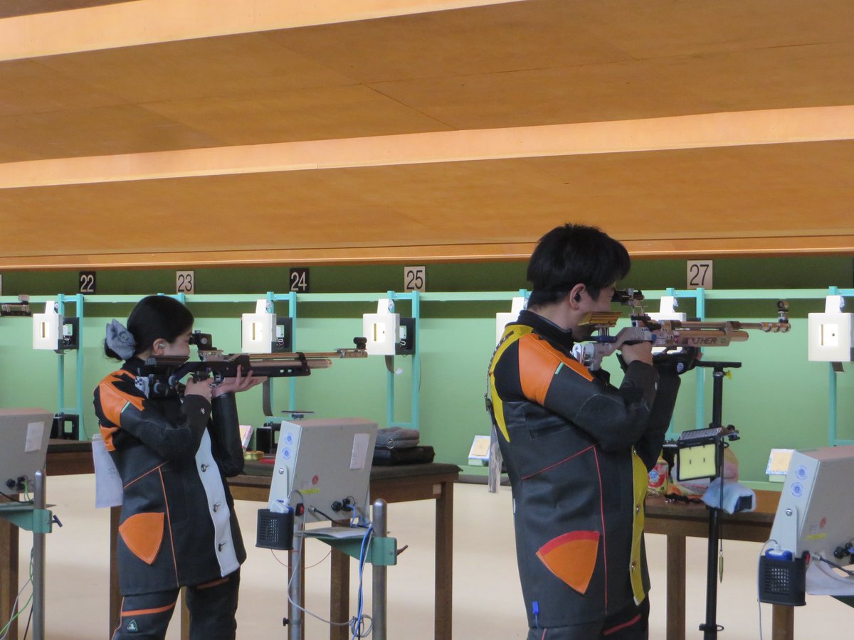 和射協です！ ただいま能勢ライフル射撃場にて、令和7年度第8回全日本