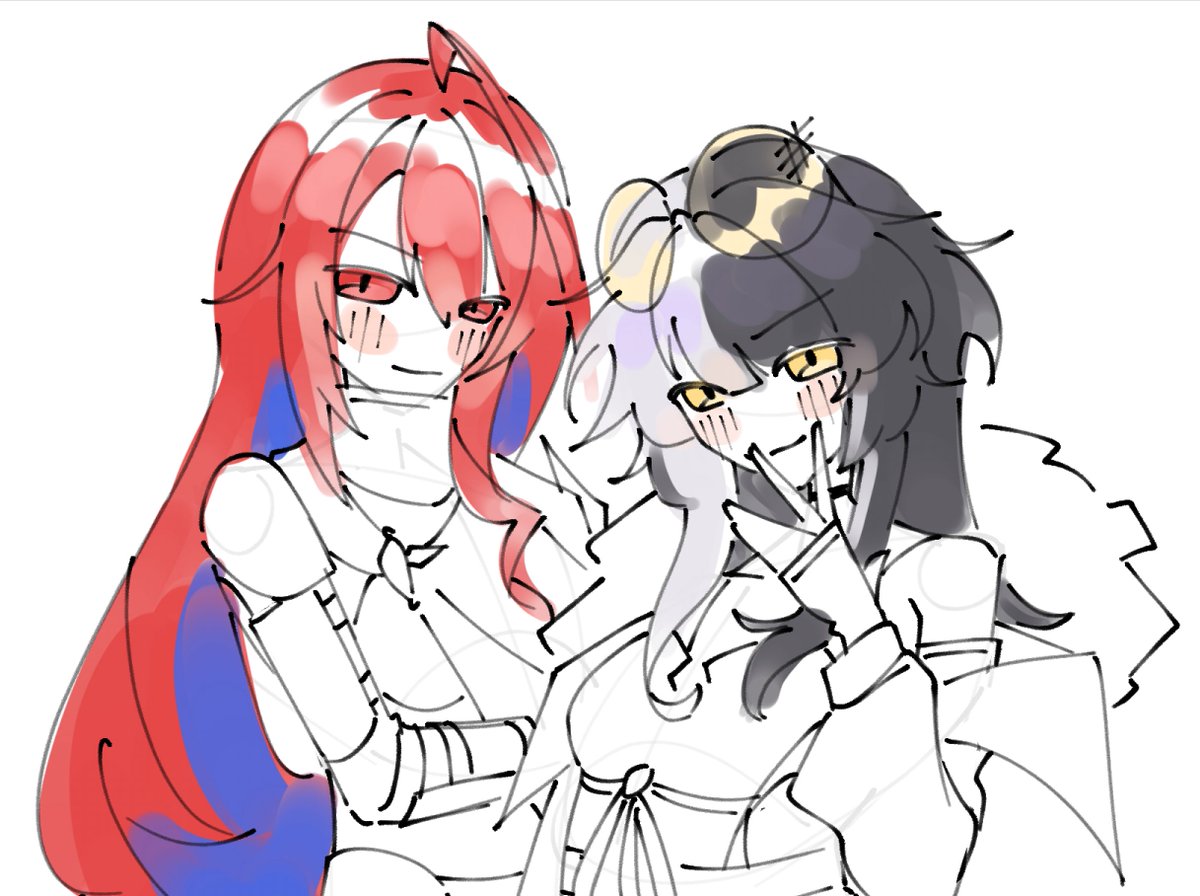 exam week done ,,, long time no draw