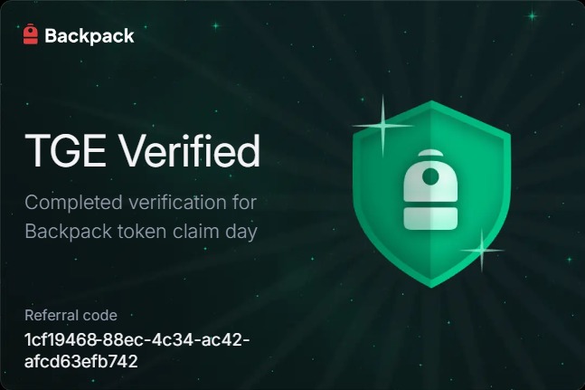 ____sjd____'s tweet photo. 🪂 BACKPACK 🎒 AIRDROP COMING...

➛ LogIn:- https://t.co/fz9kxQJZ4n
➛ Click Verify To Complete Verification.
➛ Complete Simple Face Liveness Check To Get Your TGE Badge.
➛ Done 👍 

Waiting For TGE &amp; Airdrop Claim Soon 🔜 $BP https://t.co/sgL0MJrrzL