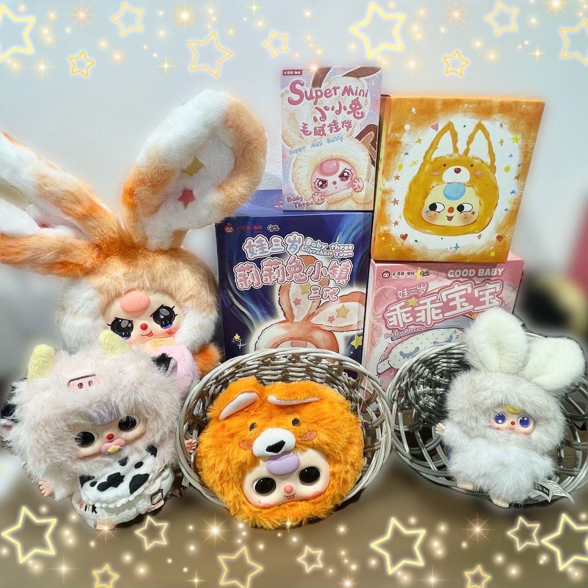 BABYTHREE 新入荷のお知らせ✨／ ・スーパーミニバニーイニシャル