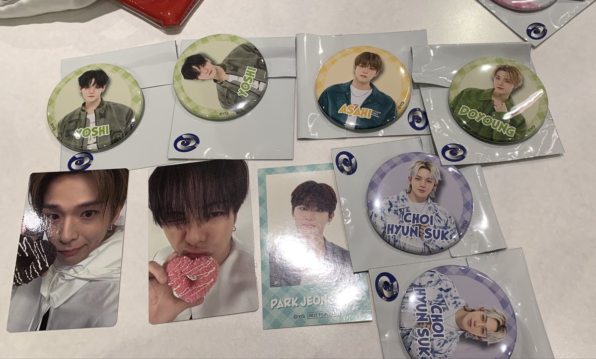 TREASURE はぴだんぶいカフェ 特典 トレカ ドリンク ストロータグ 交換