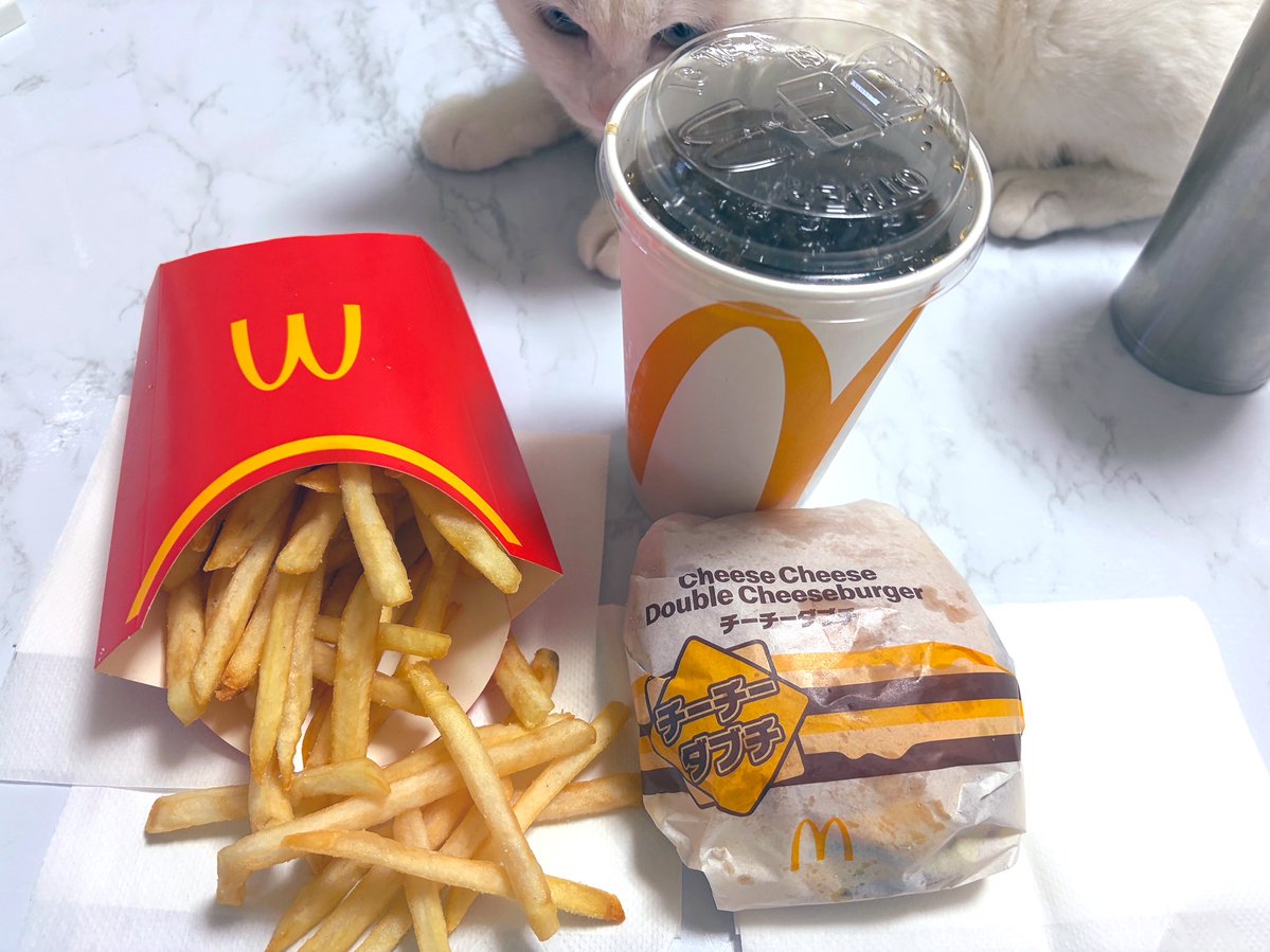 チーチーダブチ1番好き🍔☺︎🍟