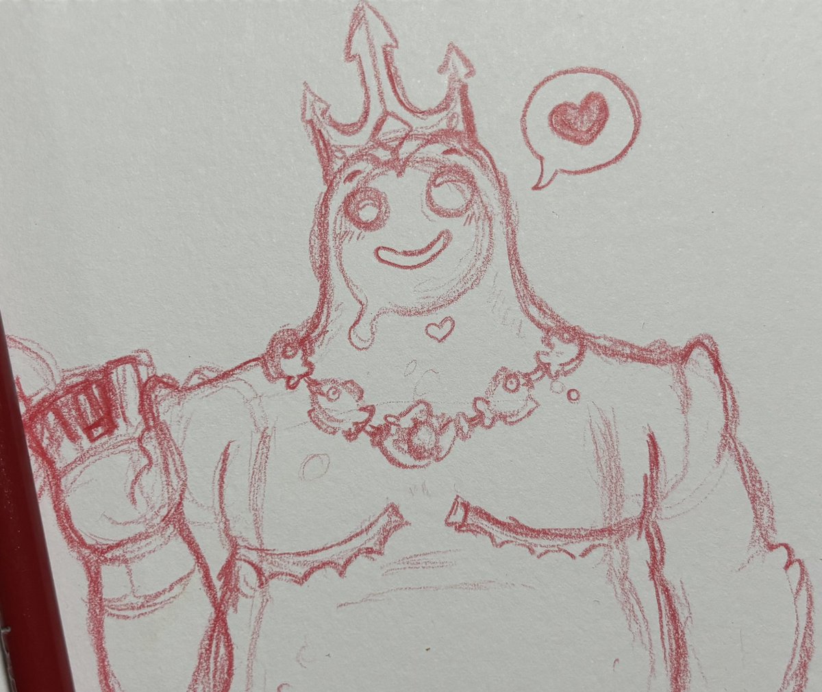 I didn’t forget I swear!! I had fun doodling him :3