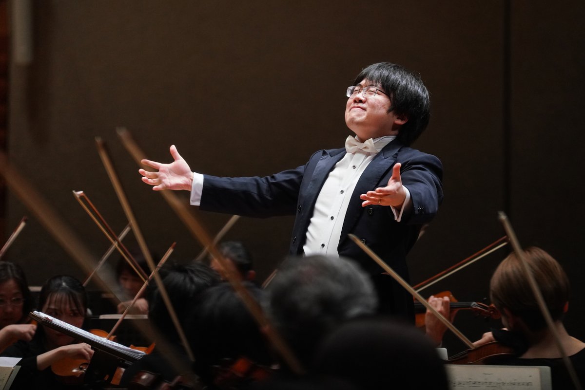 sendaiphil's tweet image. Concert Photo📸
2026/02/20 Fri.
#仙台フィル 第388回定期演奏会

指揮：太田弦
ピアノ：モナ・飛鳥

・フォーレ：組曲「ペレアスとメリザンド」作品80
・ラヴェル：ピアノ協奏曲 ト長調
・ブルックナー：交響曲第０番 ニ短調 WAB.100