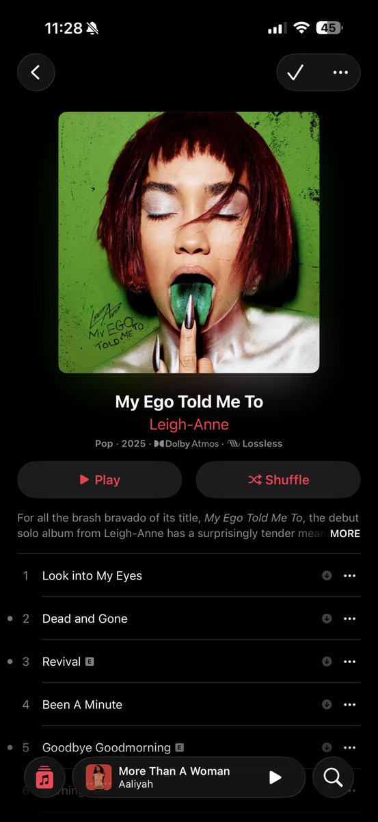 KevTAZtic's tweet photo. @LeighAnneMusic Call me crazy, but I think that Apple Music got the year wrong. Regardless, I am so damn happy for you girl!!! https://t.co/LwOoEWMIZ5