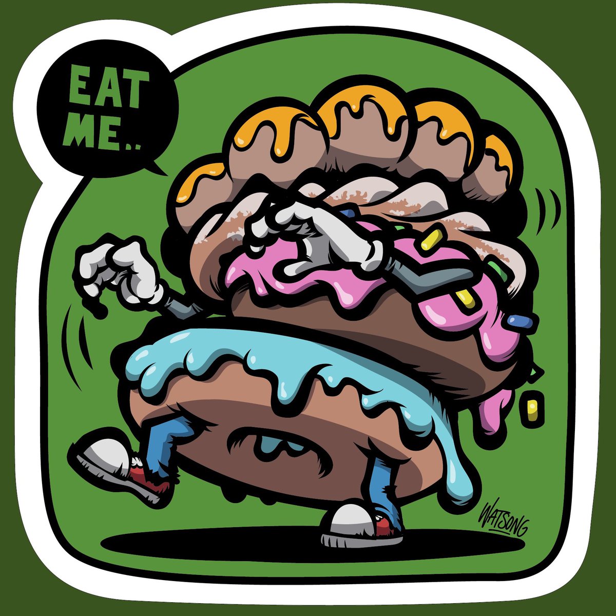 ドーナツモンスター🍩
Eat me..